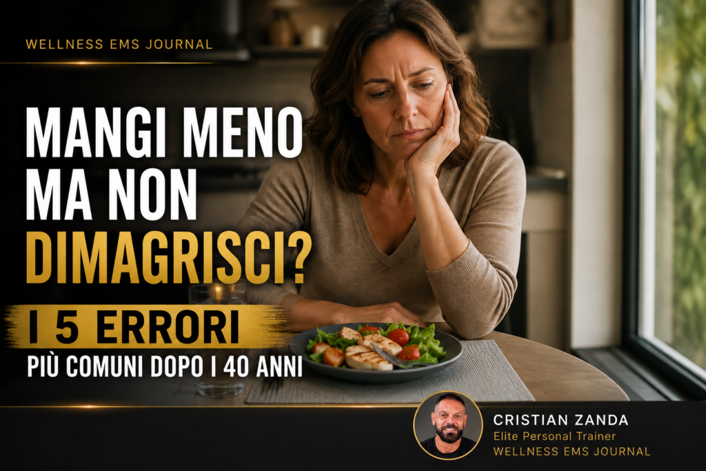 Donna davanti a un piatto di cibo sano pensierosa